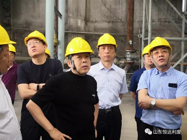 山西省柳林縣考察團一行考察公司項目